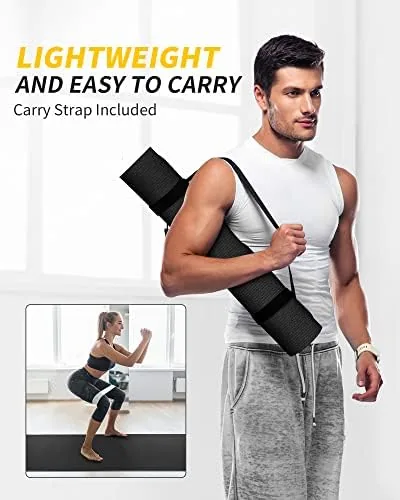 The CAMBIVO Extra Long Wide Yoga Mat, Thick PVC Workout Mat compared in context