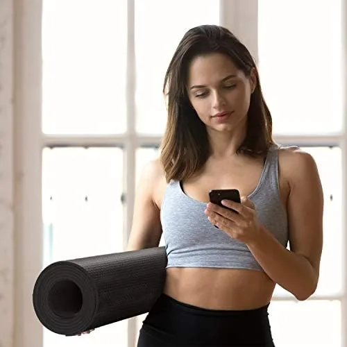 Testing the CAMBIVO Extra Long Wide Yoga Mat, Thick PVC Workout Mat over two weeks