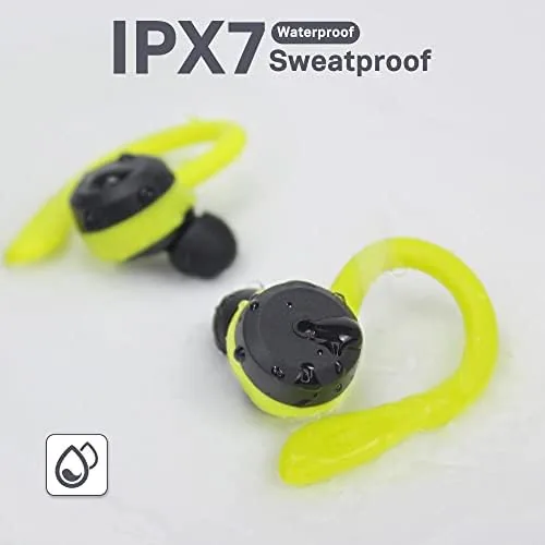 The APEKX Wireless Earbuds, IPX7 Waterproof Bluetooth Headphone w/Mic Deep Bass compared in context