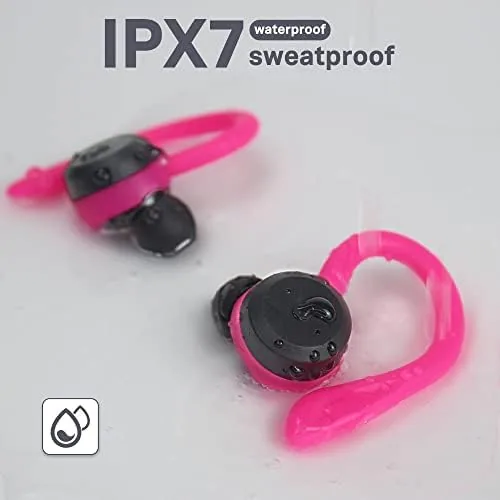 The APEKX Wireless Earbuds, IPX7 Waterproof Bluetooth Headphone w/Mic Deep Bass compared in context