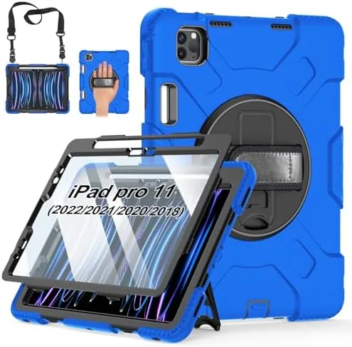 Case for iPad Pro 11 4th/ 3rd/ 2nd (2022/2021/ 2020/2018) | Shockproof Protective Silicone Review: Tested and Rated