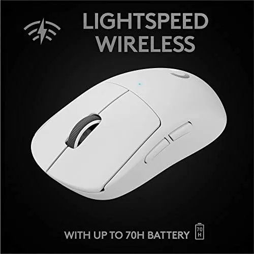 Logitech G PRO X Superlight side buttons close up