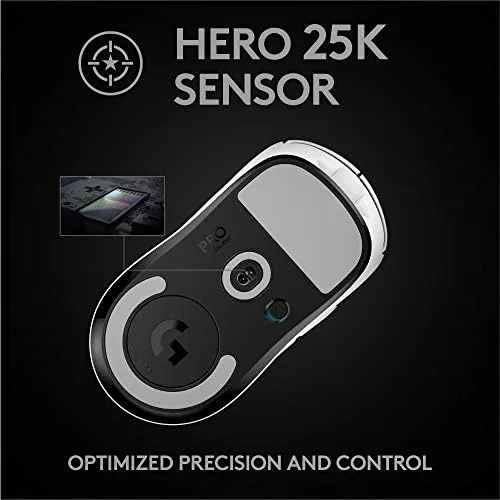 Logitech Superlight with its LIGHTSPEED receiver extender