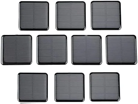 The 10pcs Mini Monocrystalline Solar Cells Solar System Kit 50mm X in real use