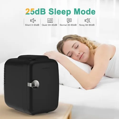 Power adapters included with the CROWNFUL mini fridge