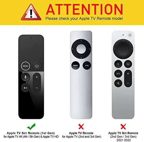 The Fintie Protective Case for Apple TV 4K/ HD Siri Remote compared in context