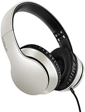 Testing the Lorelei X6 Over-Ear Headphones with Microphone, Purple-Black Lightweight Foldable & over two weeks