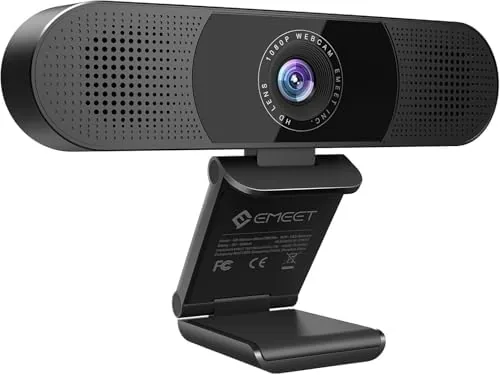 Overview of the EMEET C980 PRO 3-in-1 1080P Webcam with Microphone and Speaker