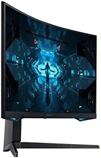 Odyssey G7 displaying a fast-paced game scene
