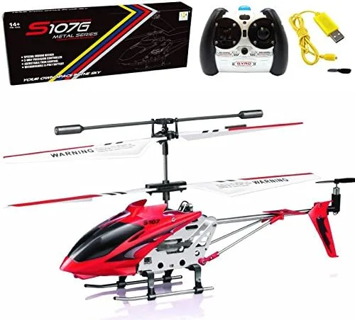 Cheerwing S107/S107G Phantom 3CH 3.5 Channel Mini RC Helicopter with Gyro Crimson | Super Review: Tested and Rated