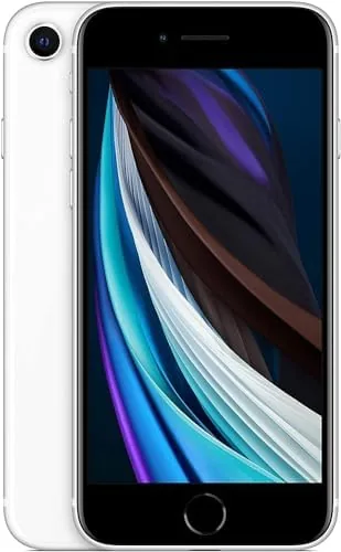 Overview of the Apple iPhone SE (2nd Generation), US Version, 64GB, White for AT&T (Renewed)