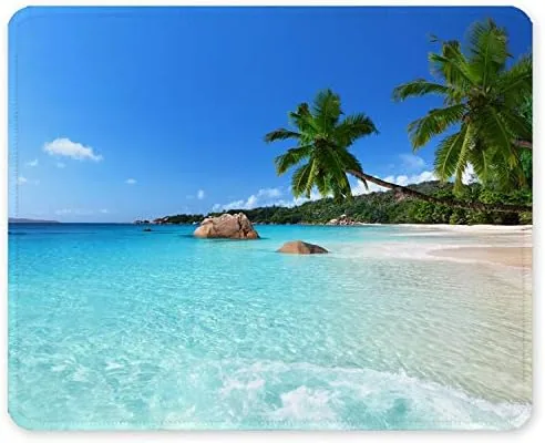 Auhoahsil Mouse Pad, 12 x 10 in Summer Beach Theme Computer Mouse Pad for Review: Tested and Rated