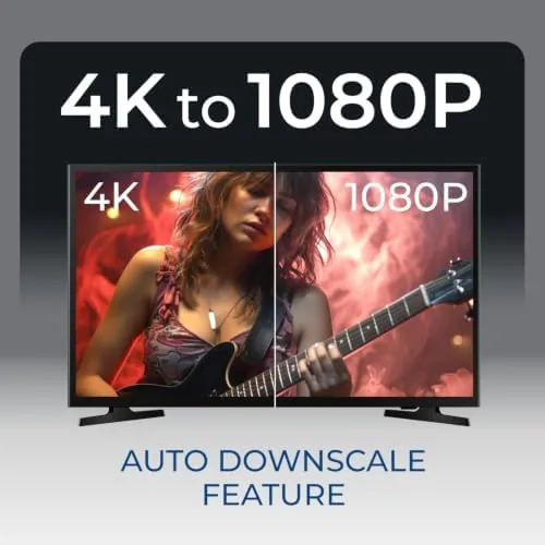The OREI 1x2 HDMI™ Splitter 4K@60Hz Audio Extract, CEC, Downscaler, HDCP compared in context