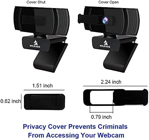 The NexiGo N930AF Webcam with Microphone for Desktop, Autofocus, Webcam for in real use