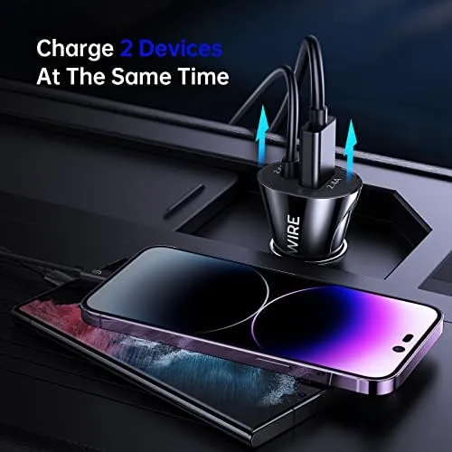 Testing the Syncwire iPhone Car Charger - Upgrade [Apple MFi Certified] 4.8A/24W over two weeks