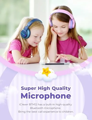 Testing the iClever BTH12 Kids Bluetooth Headphones 85H Playtime with LED Lights over two weeks