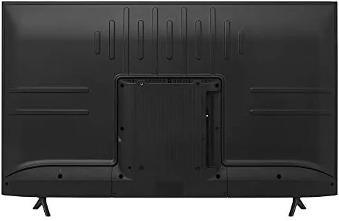 Detail shot of the Hisense 50-Inch Class R6090G Roku 4K UHD Smart TV with features