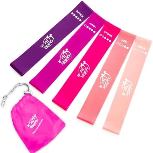 Fit Simplify Resistance Loop Exercise Bands with Instruction Guide and Carry Bag, Set of Review: Tested and Rated