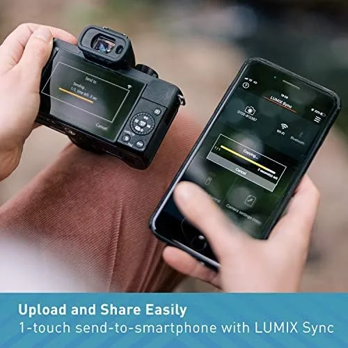 Another view of the Panasonic LUMIX G100 4k Mirrorless Camera for Photo and Video