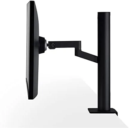 Laptop connected to the LG Ultrafine monitor with a single USB C cable