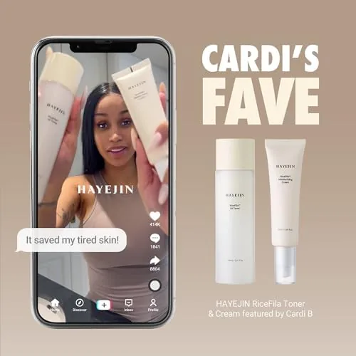 Close look at the HAYEJIN RiceFila Oil Toner - Rice Bran Milky Face Toner build quality