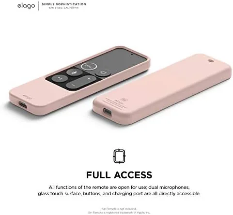 The elago R2 Slim Case for Apple TV 4K Siri Remote in real use