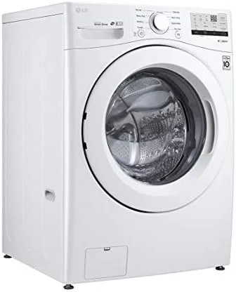 The LG WM3400CW 4.5 cu ft Front-Load Washer ,  High-Efficiency, LoDecibel™ in real use