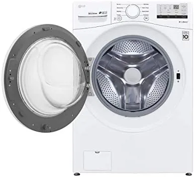 The LG WM3400CW 4.5 cu ft Front-Load Washer ,  High-Efficiency, LoDecibel™ compared in context