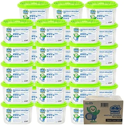 SUNNY HOME (30 Pack) 17.7oz (Max capa) Unscented for Home. Moisture Absorbers, Odor Eliminator Review: Tested and Rated