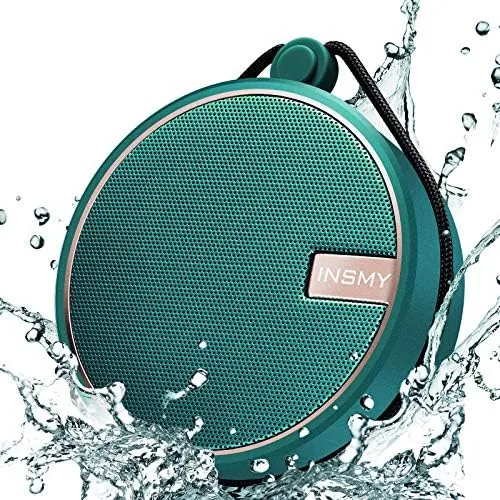 INSMY C12 IP67 Waterproof Shower Bluetooth Speakers Portable Small Speaker | Speakers Bluetooth Wireless,Loud Review: Tested and Rated