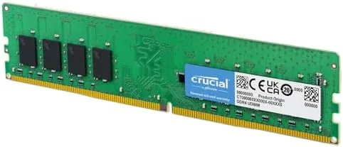Crucial 16GB DDR4 RAM, 3200MHz (PC4-25600) CL22 Desktop Memory, UDIMM 288-Pin, Downclockable to 2933/2666MHz Review: Tested and Rated