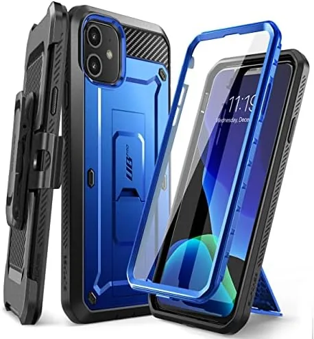 SUPCASE iPhone 11 Case, RoyalBlue, Unicorn Beetle Pro | Built-in Kickstand, 360° Rotating Belt Review: Tested and Rated