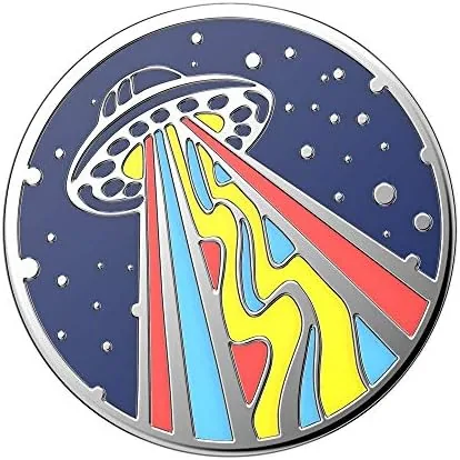 Another view of the PopSockets Adhesive Phone Grip, Holder- Out of This World |