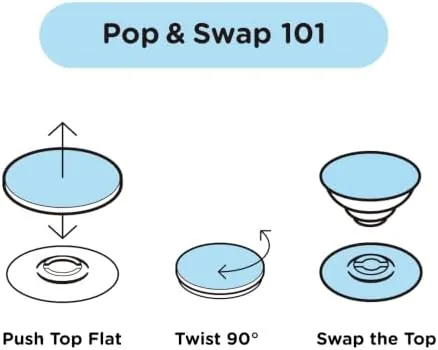 The PopSockets Adhesive Phone Grip, Holder- Out of This World | compared in context