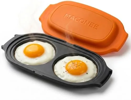 MACONEE Microwave Egg Fryer Review: Round Eggs in Two Minutes