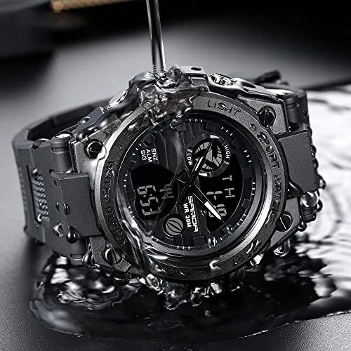 The KXAITO Men's Watches Sports Outdoor Waterproof Military Watch Date Multi compared in context