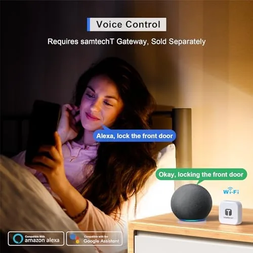 The Bluetooth Fingerprint Smart Lock with Handle & Keypad ,  Fits compared in context