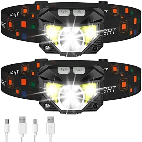 LHKNL Headlamp Flashlight, Lumen Bright Head Lamps LED Rechargeable Camping | Ultra-Light, with White Review: Tested and Rated