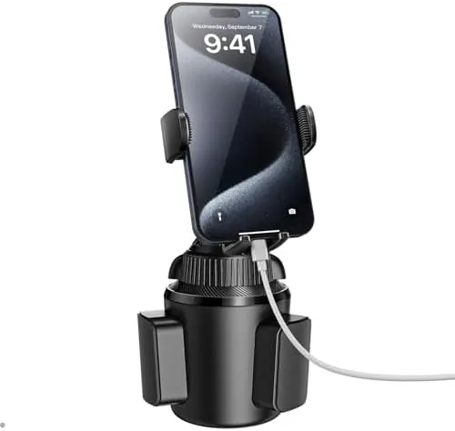 APPS2Car Universal Car Cup Phone Holder | Quick Extension Long Arm | 360° Swivel Review: Tested and Rated