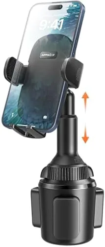 Testing the APPS2Car Universal Car Cup Phone Holder | Quick Extension Long over two weeks