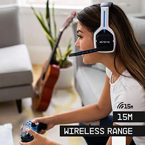 The ASTRO A20 Gen 2 USB wireless transmitter next to a PlayStation 5