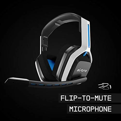 The ASTRO A20 Gen 2 headset resting on a desk beside a controller