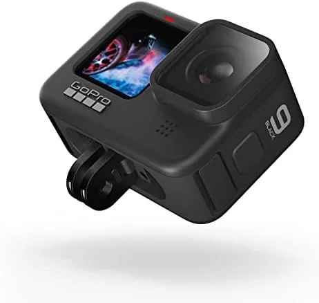 Close look at the GoPro HERO9 Black - Waterproof Action Camera with Front LCD build quality