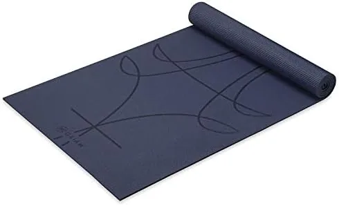 Gaiam Premium Yoga Mat, 6mm Thick Print Mat | Premium 6mm thick cushioning for Review: Tested and Rated