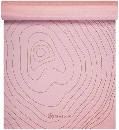Testing the Gaiam Premium Yoga Mat, 6mm Thick Print Mat | Premium over two weeks
