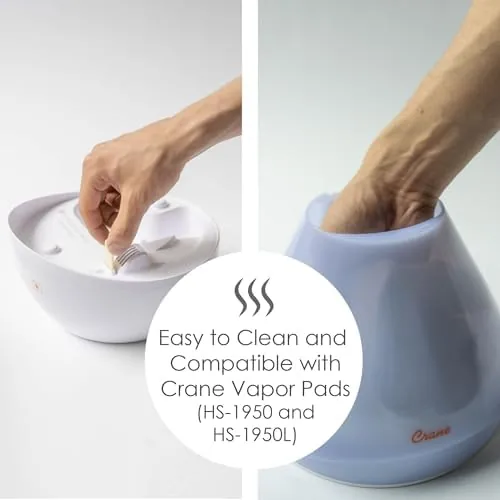 The Crane 4-in-1 White Drop Ultrasonic Cool Mist Humidifier with Sound compared in context