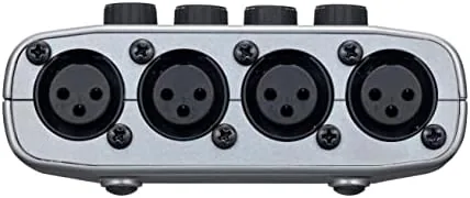 The Zoom PodTrak P4 Podcast Recorder with 4 XLR Mic Inputs compared in context