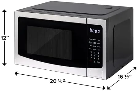 The FRIGIDAIRE 1.2 cu ft Microwave, Digital Air Fryer, Convection Oven in real use