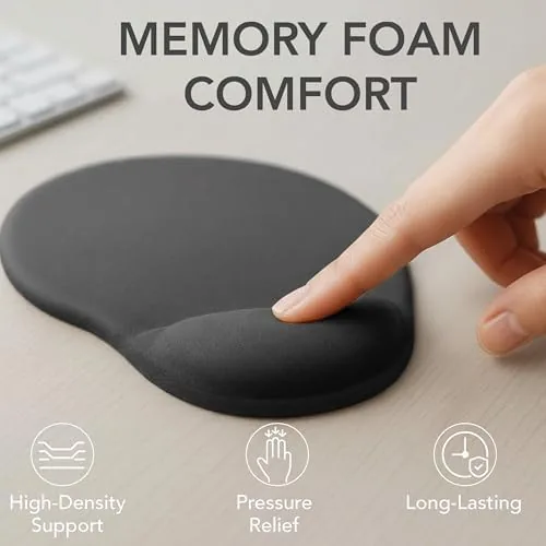 The Mr. Pen- Ergonomic Mouse Pad with Wrist Rest | Breathable in real use