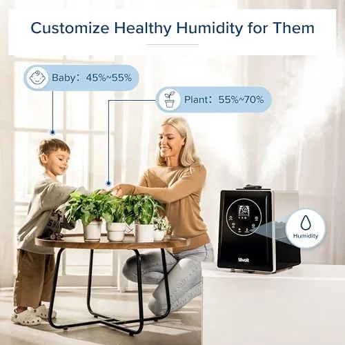 The Levoit LV600HH 6L Warm&Cool Mist Humidifier for Bedroom Large Room compared in context